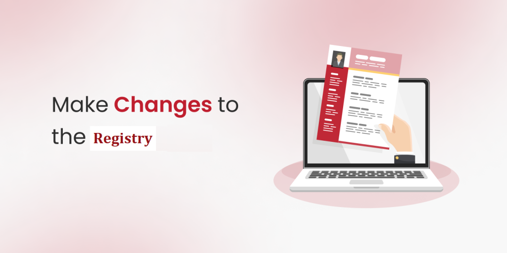 Make Changes to The Registry