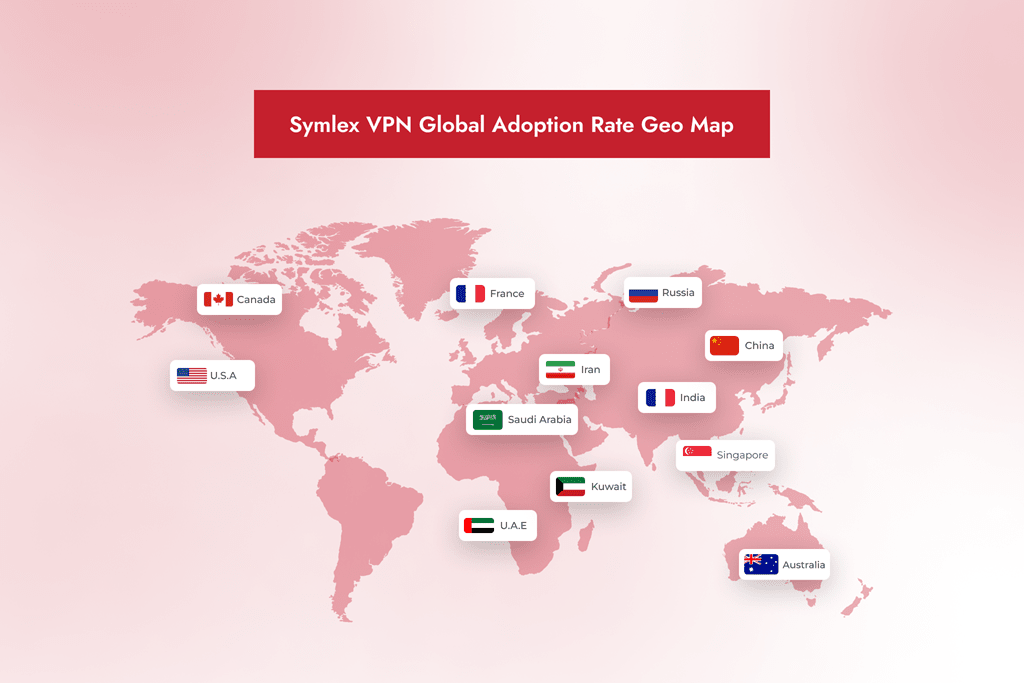 Symlex-VPN-Global-Adoption-Rate-Geo-Map