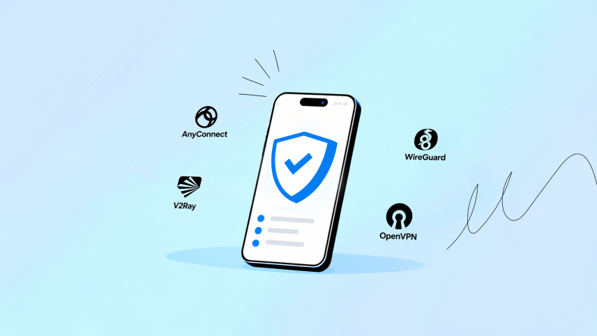 What VPN protocols does Symlex VPN use?